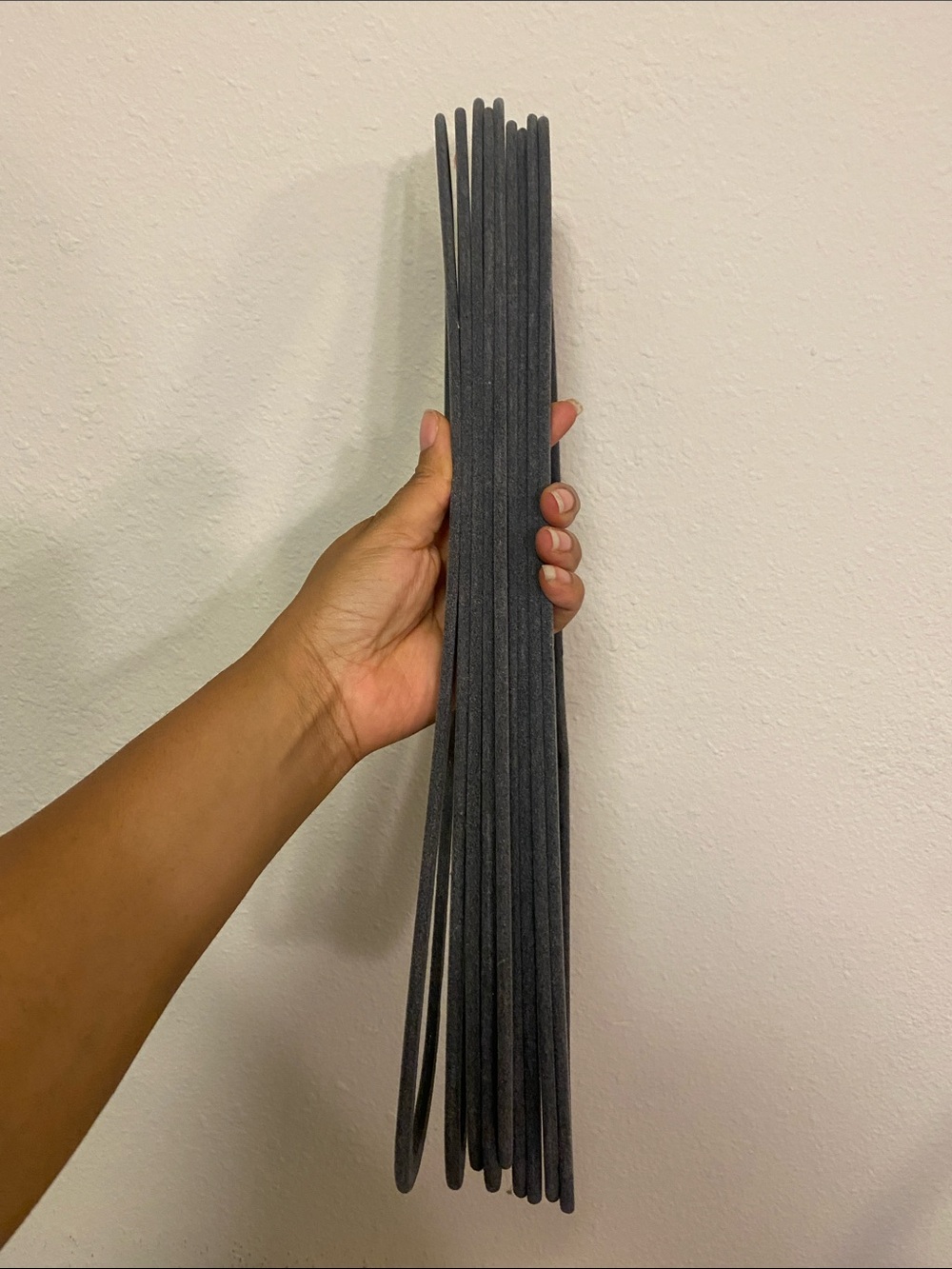 9 Velvet Hangers - Gray - Picture 3 of 5